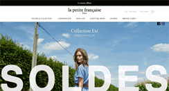 Desktop Screenshot of la-petite-francaise.com